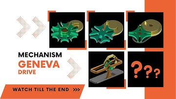 Geneva drive | 3D Cad Modeling & Animation