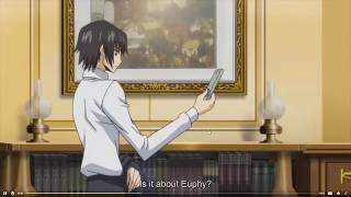 Lelouch, Code Geass - completely insane coat hanger technology, what the hell