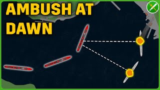 Allied Destroyer Ambush - First Battle of Narvik Animated