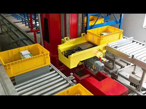 Armstrong Asterope - ASRS Solution - Stacker Crane Automatic Storage & Retrieval System - Mini Load