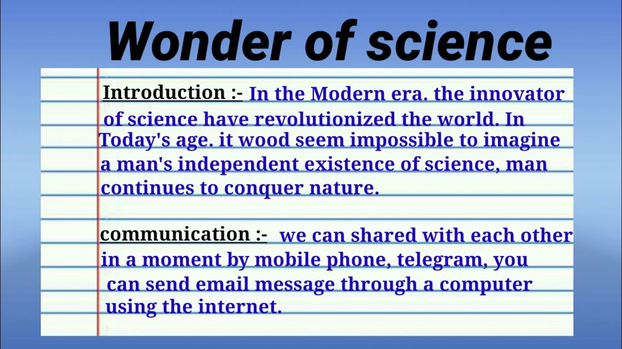wonder-of-science-essay-wonder-of-science-essay-in-english-youtube