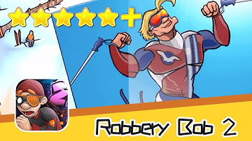 Robbery Bob 2 Pilfer Peak Level 1-2 Green Screen Bob Walkthrough New Game Plus Recommend index five