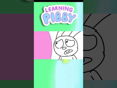 Pibby Gum #comelearnwithpibby #cartoon #pibby #bluecat