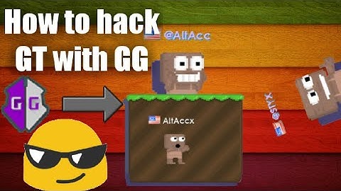 How To Use Game Guardian to Growtopia! (Wall hack, speed hack, modetator name)