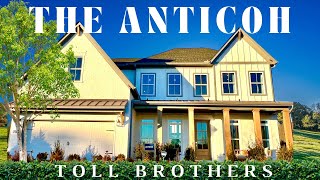 STUNNING Toll Brothers Antioch Model Home Tour | Homes for Sale in Woodstock GA | Vista Ridge