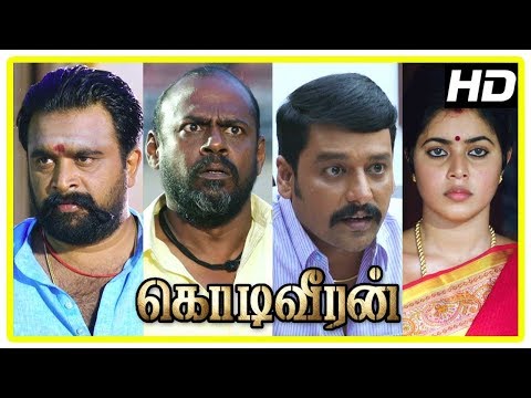 Kodi Veeran Movie Scenes | Sasikumar Meets Vidharth | Sasikumar Invites Pasupathy