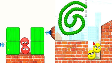 Gameplay /Andriod  Draw To Smash vs Hide Ball Logic puzzle Game / Level 39 - 55 Gameplay / ASMR