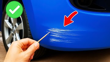 Fix 99% of Car Scratches Easily with This Trick and Save Money! Few People Know This