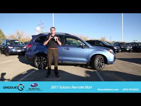 How To: Using the new 2017 Subaru Remote Start system