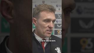 I Thought We Deserved To Win The Game.