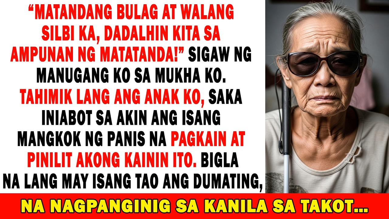 ‘Bulag At Walang Silbi’:Sinigawan Ako Ng Manugang,Tahimik Akong Binigyan Ng Anak Ko Ng Panis Na Ulam