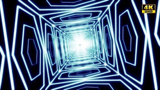 Hexagon Neon VJ Loop Pack Stock Motion Graphics