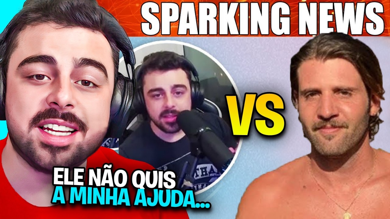 RUNAH reage a SPARKING em APP de TIAGO PAIVA CRITICADA?! RUIVO BEEF NO EVENTO?