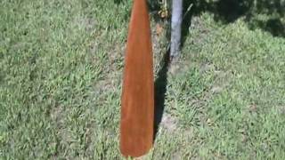 Canoe Paddle Build Pt 2