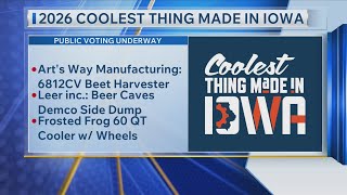 2026 coolest thing made in Iowa - public voting underway