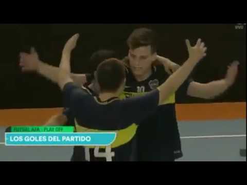 Inicio victorioso Boca 2-1 Pinocho - Futsal - Playoff | juego 1