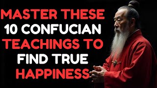 The 10 Confucian Principles That Will Change Your Life Forever | Confucius Life Lessons