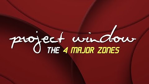 CUBASE PROJECT WINDOW (The 4 Zones) #cubasetutorial