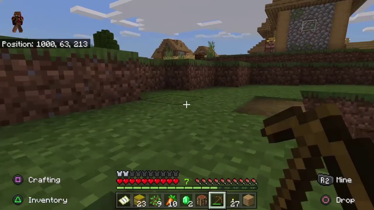 Minecraft seed stronghold below