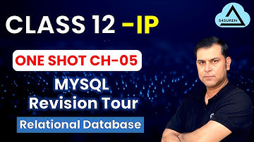 One Shot Video | Ch-5 MySQL Revision Tour | Class 12 Informatics Practices | 2025-26