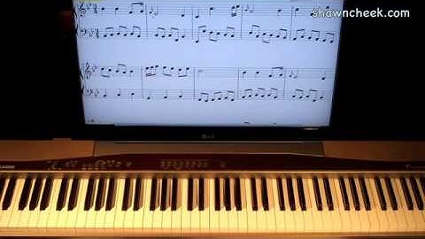 Bach Minuet In B Flat Piano Sight Reading Lesson Tutorial For shawncheek.com