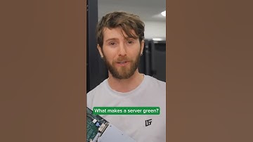 What makes a server green? #GreenComputing #Supermicro #LTT