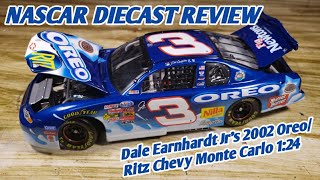 NASCAR Diecast Review ep.234| Dale Earnhardt Jr's 2002 Oreo/Ritz Chevy Monte Carlo 1:24