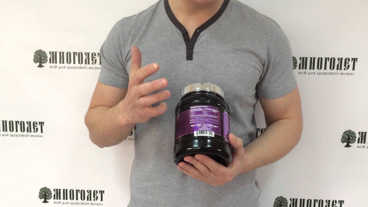 Аминокислоты BCAA 6400 375 капсул от Scitec Nutrition