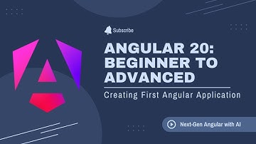 Creating First Angular Application | Angular 20 with AI