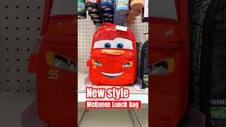New Style McQueen Lunch Bag🎒 #cars #disney #lightningmcqueencars #lunchbag #shortsfeed #mcqueen