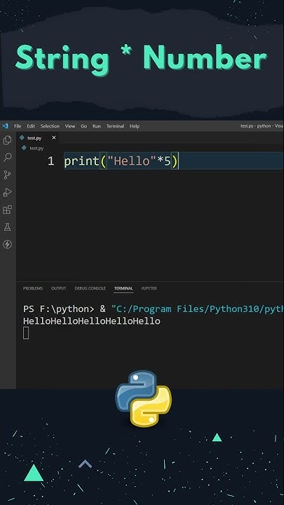 What Happens If We Multiply a String With a Number in Python ? Python ...