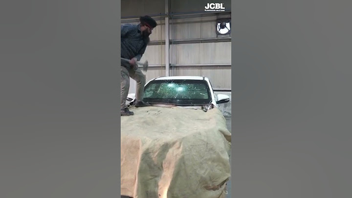 Can a hammer break bulletproof glass? Live Test | JCBL Armouring Solutions