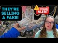 Be Careful At Thrift Stores Don't Pay Too Much For FAKE STUFF