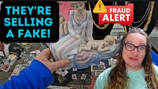 Be Careful At Thrift Stores Don't Pay Too Much For FAKE STUFF