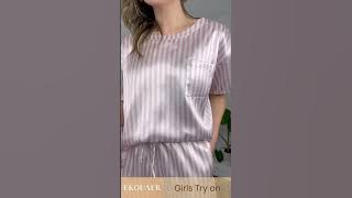 #7dd 7 days discount offer | Ekouaer Satin Pajama