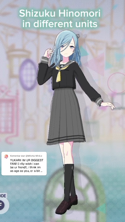 How i think Shizuku would looks like  in every units | #trend #pjsk #fyp #shizuku  | Yukari
