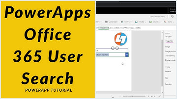 PowerApps Office 365 User Search