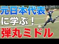 【キックのスペシャリスト】元日本代表力が教える「弾丸ミドルシュートを蹴る方法」　【サッカー】