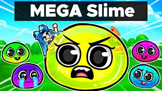 Becoming the BIGGEST MEGA Slime in Roblox! screenshot 4