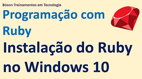 Como instalar o Ruby on Rails no Windows?
