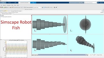 Fish Robot in Simscape || Robot in simscape || MATLAB/Simulink