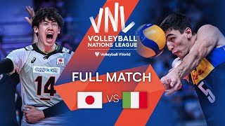 🇯🇵 JPN vs 🇮🇹 ITA - Full Match | Men's VNL 2022