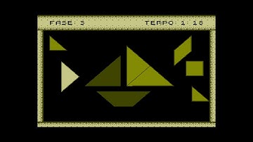 Tangram Master System - Gameplay Completo