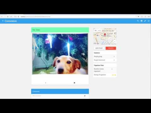 Webdev Project Demo - Connexion