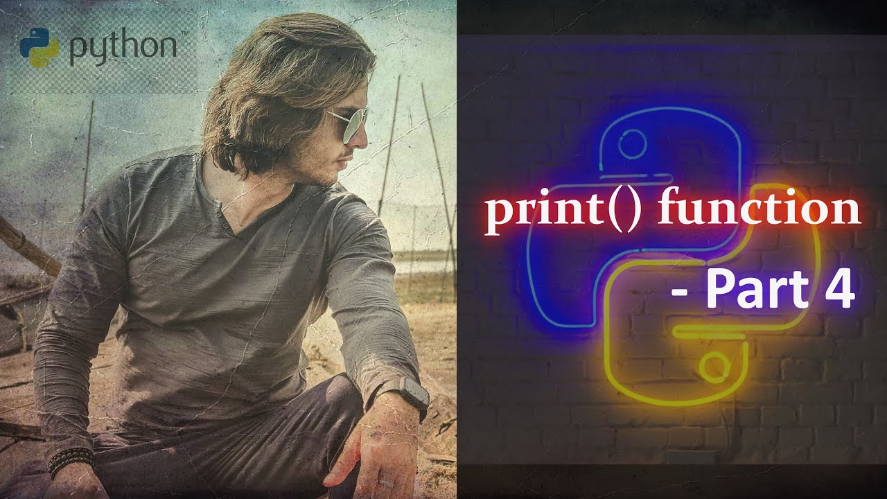 Python print() - Part 4 | % operator for printing in Python | Abhinav ...