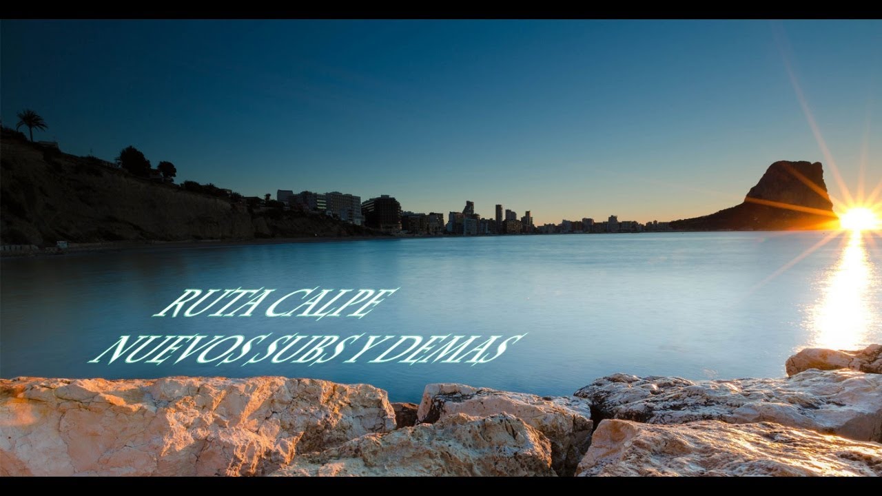 Ruta calpe..Subs..y demas