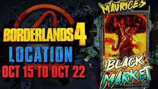 Black Market Vending Machine Location!! (Oct 15 2026) - Borderlands 4