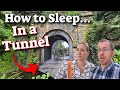 Sleeping in an Abandoned Tunnel. The Meltham Branch Line