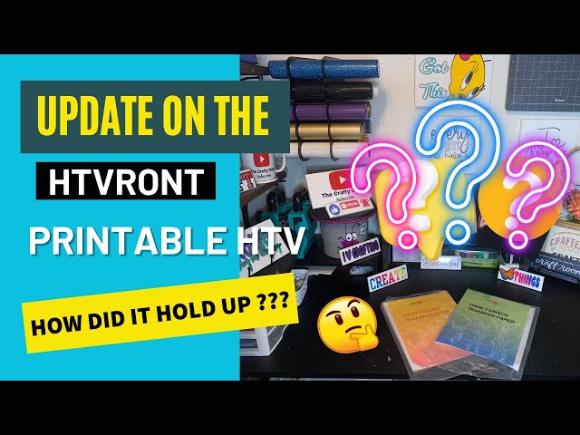 What is Printable Vinyl - The Complete Beginner's Guide – HTVRONT