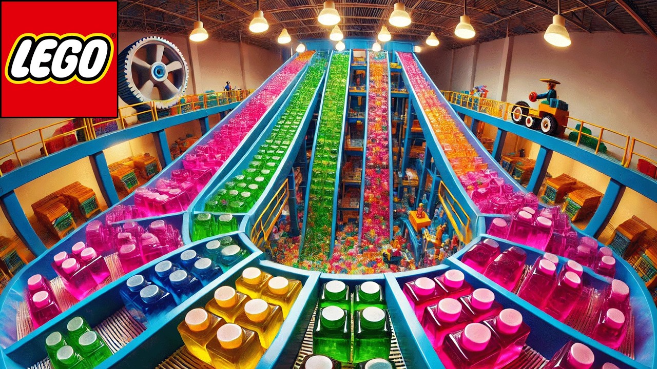 LEGO Gummy Candy Production Line | LEGO Auto Tech
